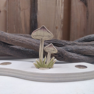 Steker paddenstoel geïllustreerd 